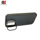 Чехол для Iphone 16 Pro Max Glass Pro+MagSafe, серого цвета