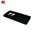 Чехол для Xiaomi Redmi Note 14S Silicone Case, черного цвета