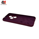 Чехол для Huawei Honor 400 Pro Silicone Case, цвет марсала