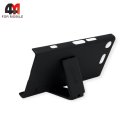 Чехол для Sony Xperia XZ1 Compact/XZ1 Mini пластиковый с подставкой, черного цвета, Nillkin