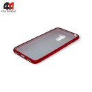 Чехол для Xiaomi Pocophone F1 силиконовый с блестками, красного цвета