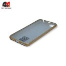 Чехол для Xiaomi Redmi Note 5A силиконовый с блестками, золотого цвета