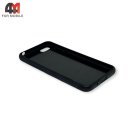 Чехол для Huawei Y5 Prime 2018/Y5 2018/Honor 7A пластиковый, глянцевый с логотипом, черного цвета