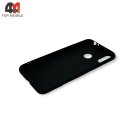 Чехол для Honor 8C 2018 силиконовый, матовый, черного цвета