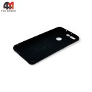 Чехол для Honor 8 силиконовый, матовый, черного цвета