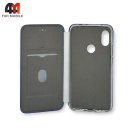 Чехол-книга для Xiaomi Redmi Note 6/Note 6 Pro пластик, синего цвета