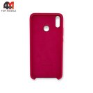 Чехол для Honor 8X Silicone Case, малинового цвета