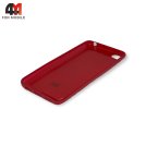 Чехол для Xiaomi Mi 5S силиконовый с логотипом, красного цвета