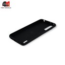 Чехол для Xiaomi Mi A3 Lite/Mi 9 Lite силиконовый, ребристый, черного цвета, Cherry