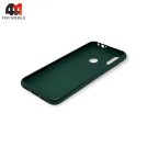 Чехол для Xiaomi Redmi Note 7/Note 7 Pro силиконовый, ребристый, зеленого цвета, Cherry