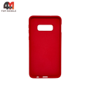 Чехол для Samsung S10e/S10 Lite Silicone Case, красного цвета
