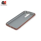 Чехол для Xiaomi Redmi Note 8 Pro силиконовый, матовый, цвет розовое золото