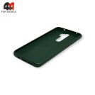 Чехол для Xiaomi Redmi Note 8 Pro силиконовый, ребристый, зеленого цвета, Cherry