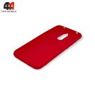 Чехол для Xiaomi Redmi 8 силиконовый, мишка, красного цвета