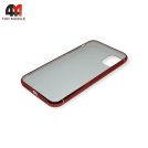 Чехол для Iphone 11 силиконовый, глянцевый с логотипом, оранжевого цвета, Hicool