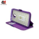 Чехол-книга для Samsung J2 2018/J2 Pro 2018/J250  фиолетового цвета, Experts