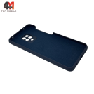 Чехол для Xiaomi Redmi Note 9S/Note 9 Pro/Note 9 Pro Max Silicone Case, темно-синего цвета
