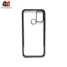 Чехол для Honor 9A силиконовый с зеленым ободком