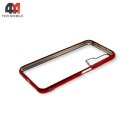 Чехол для Honor 20 Pro силиконовый с красным ободком