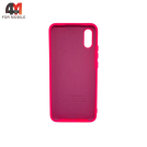 Чехол для Xiaomi Redmi 9A Silicone Case, ярко-розового цвета