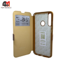 Чехол-книга для Huawei P40 Lite E/Y7P/Honor 9C золотого цвета, Experts