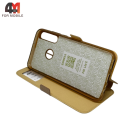 Чехол-книга для Huawei P40 Lite E/Y7P/Honor 9C золотого цвета, Experts