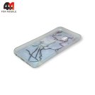 Чехол для Xiaomi Redmi 8A силиконовый с попсокетом, фиолетового цвета