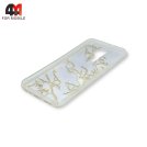 Чехол для Xiaomi Redmi 9/Poco M2 силиконовый с попсокетом, желтого цвета