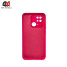 Чехол для Xiaomi Poco C40/Redmi 10C Silicone Case, ярко-розового цвета