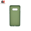 Чехол для Samsung S10e/S10 Lite Silicone Case, зеленого цвета