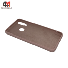 Чехол для Samsung A20s Silicone Case, пудрового цвета