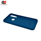 Чехол для Huawei P40 Lite E/Y7P/Honor 9C Silicone Case, синего цвета