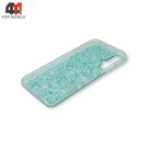 Чехол для Huawei Honor 20/Nova 5T силиконовый, глиттер, зеленого цвета