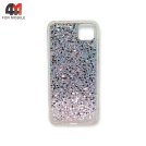 Чехол для Huawei Y5P/Honor 9S силиконовый, глиттер, фиолетового цвета