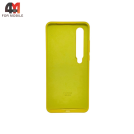 Чехол для Xiaomi Mi 10 Silicone Case, желтого цвета
