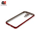 Чехол для Xiaomi Redmi 9/Poco M2 силиконовый с красным ободком