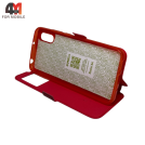 Чехол-книга для Xiaomi Redmi 9A красного цвета, Experts