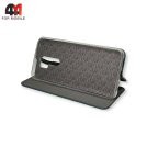 Чехол-книга для Xiaomi Redmi 9/Poco M2 бок ракушка, красного цвета