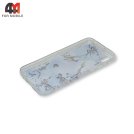 Чехол для Huawei Y5 2019/Honor 8S силиконовый с попсокетом, голубого цвета