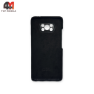 Чехол для Xiaomi Poco X3/X3 Pro Silicone Case, черного цвета