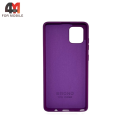 Чехол для Samsung A81/M60s/Note 10 Lite Silicone Case, фиолетового цвета
