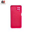 Чехол для Samsung A12/M12 Silicone Case, ярко-розового цвета