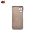Чехол для Xiaomi Poco M3 Pro/Redmi Note 10T/Redmi Note 10 5G Silicone Case, пудрового цвета