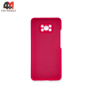 Чехол для Xiaomi Poco X3/X3 Pro Silicone Case, ярко-розового цвета