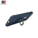 Чехол для Samsung S9 силиконовый, противоударный, синего цвета, Case