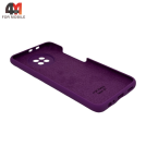 Чехол для Xiaomi Redmi Note 9T Silicone Case, фиолетового цвета
