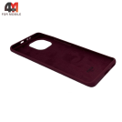 Чехол для Xiaomi Mi 11 Silicone Case, цвет марсала