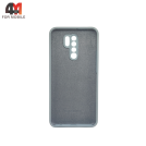 Чехол для Xiaomi Redmi 9/Poco M2 Silicone Case, небесного цвета