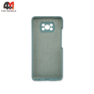 Чехол для Xiaomi Poco X3/X3 Pro Silicone Case, ментолового цвета
