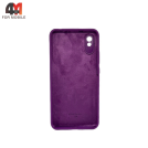 Чехол для Xiaomi Redmi 9A Silicone Case, фиолетового цвета